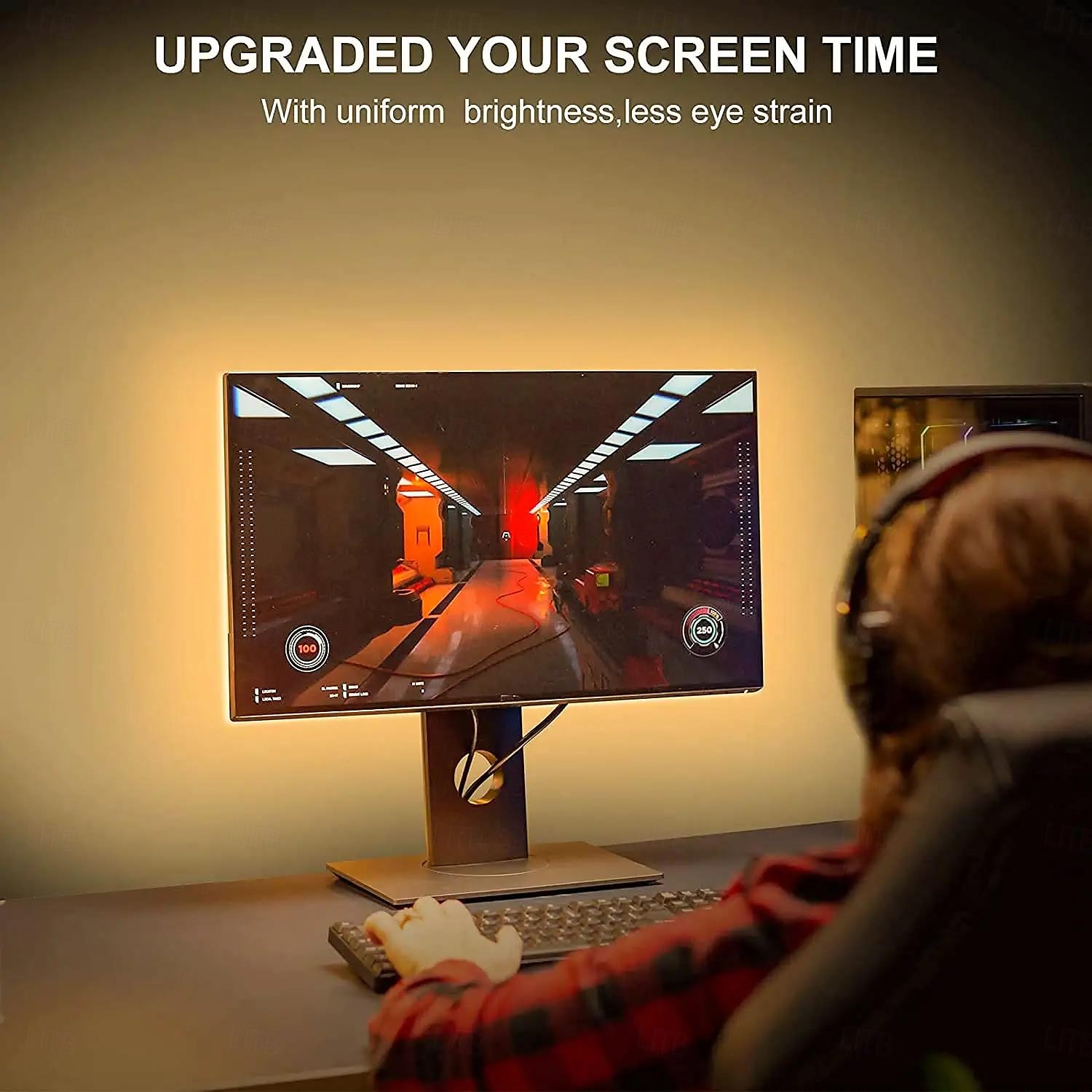 Waterproof COB USB 5V LED Strip Light, High Gloss LED Soft Flexiable Strip Light with USB Switch 3.28-16 ft (1-5M) 480 LED/Meter Waterproof Flexible Self-adhesive Safety Tape Light Suitable for Kitchen Garage TV Wall and Home DIY Lighting 2025 - $11.49 –P5
