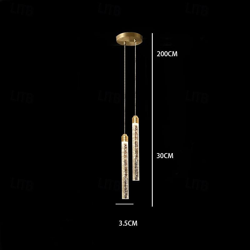 moderní led lustr 1/2/5/8/10/12/18 hlava stmívatelné světelné křišťálové závěsné svítidlo pro vysoký strop obývacího pokoje foyer chromová světla osvětlení současné stropní svítidlo lustry (12 2025 - $61.99 –P2