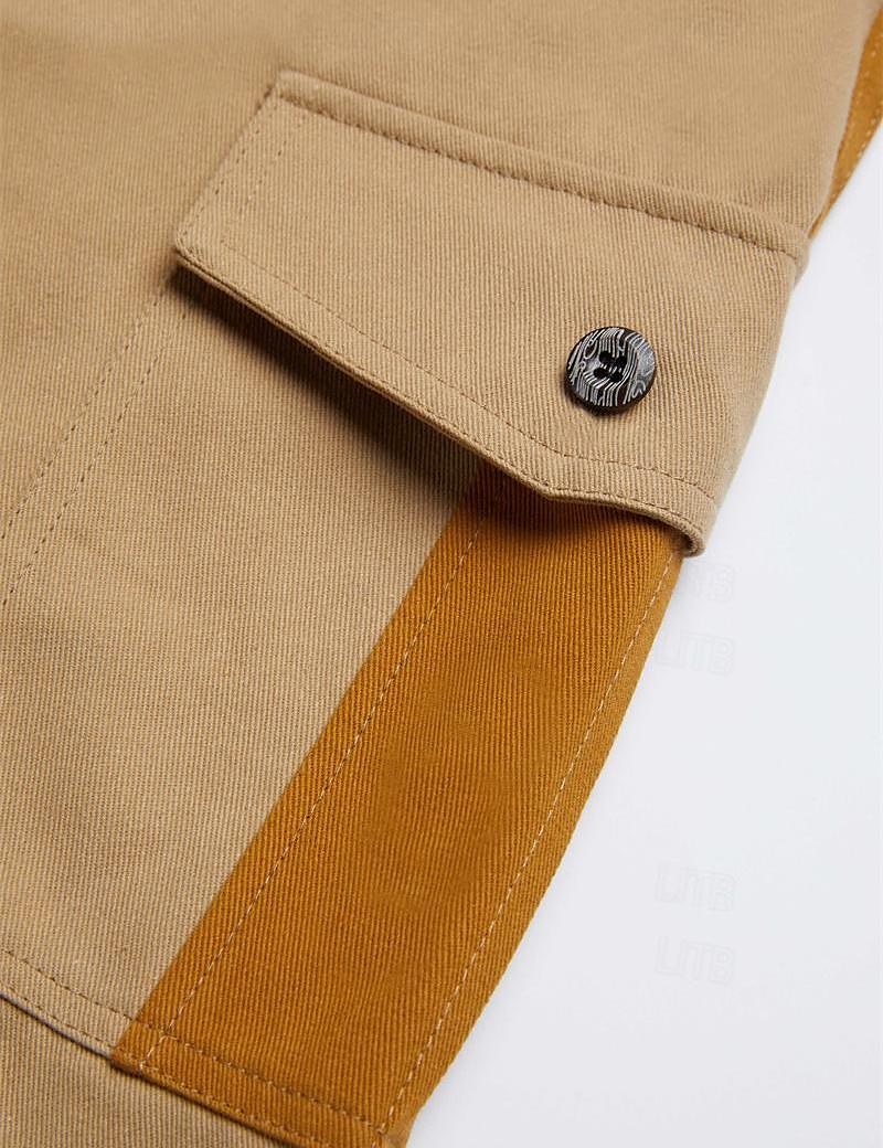 Per uomo Pantaloncini modello cargo Pantaloncini Collage Multi tasca Color Block Indossabile Breve Informale Giornaliero Per eventi Di tendenza Classico Nero Verde del 2025 a $26.99 –P4