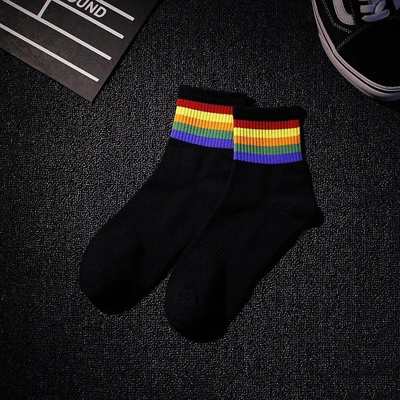 Per uomo 3 pezzi Confezioni multiple Calzini Squadra di calcio Calzini da corsa Calzini casual Bianco + Bianco + Nero Nero Colore Arcobaleno Sportivo Giornaliero Da mare Di base Medio spessore del 2025 a $6.99 –P6
