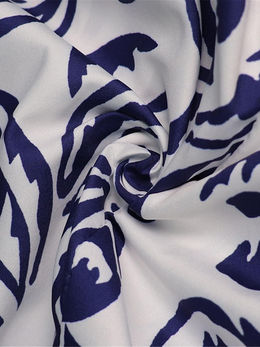 Pentru femei Rochie Lunga Rochie Maxi Rochie casual Rochie leagăn Rochie A line Rochie de vară Stilat Casual Vacanță Zilnic Dată Fit regulat Floral Fără manșon Gâtul halter Albastru piscină Trifoi 2025 - $33.99 –P5