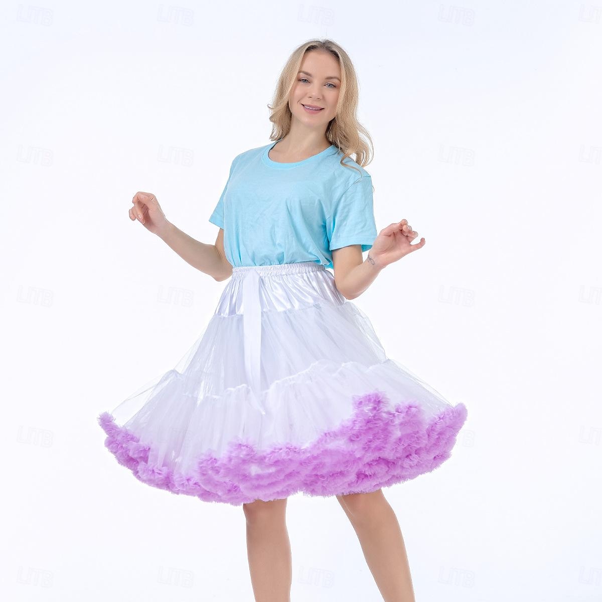 Retro Vintage 1950s Petticoat Hoop Skirt Tutu Under Skirt Princess Women's Halloween Carnival Masquerade Party / Evening Bachelorette Party Adults Skirts 2025 - $29.99 –P9