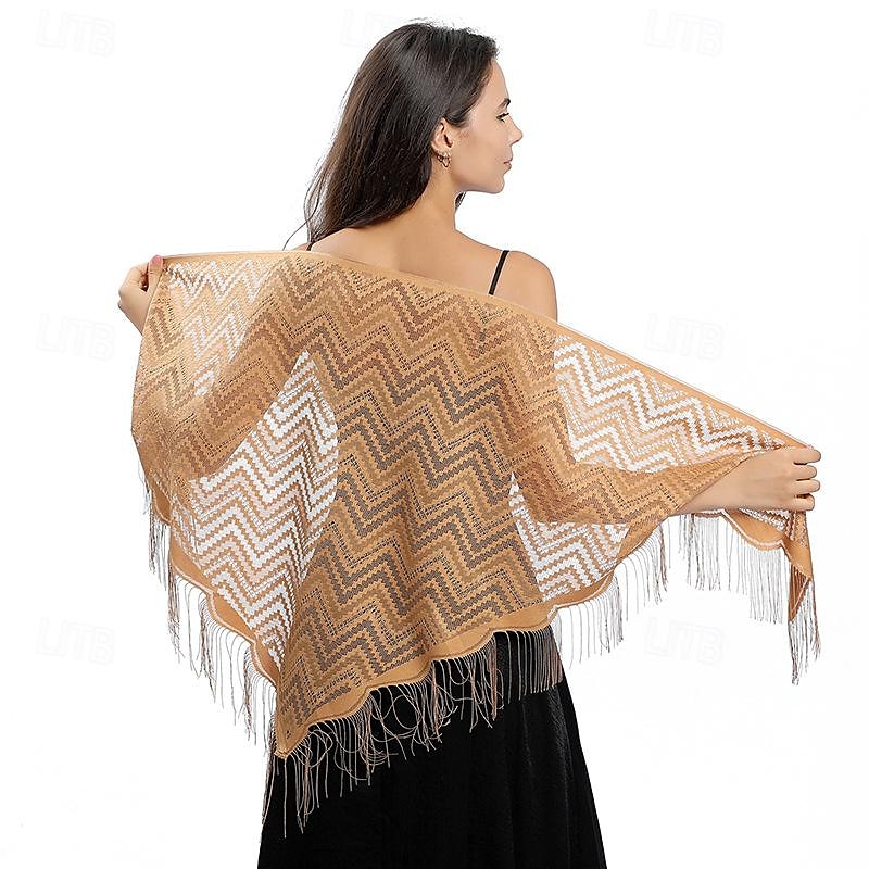 Sjale Sjal til kvinner Elegant Brude Ermeløs Polyester Bryllup Wrap Med Ren Farge Til Fest Vår sommer 2025 - $16.49 –P5