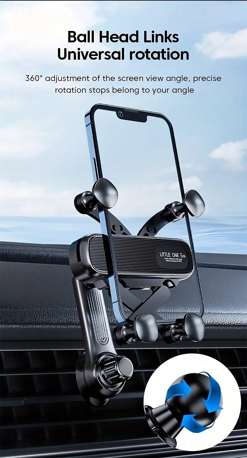 Car Vent Gravity Navigation Mobile Phone Support Stand Cartoon Telescopic Stand Wholesale Mini Car Mobile Phone Stand 2025 - $15.99 –P9