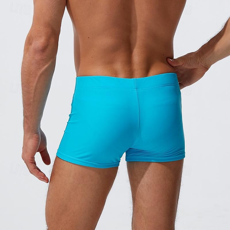 Homens Bermuda de Surf Shorts de Natação Calção Justo de Natação Patchwork Com Cordão Cintura elástica Bloco de cor Conforto Secagem Rápida Curto Feriado Praia Final de semana Moda Casual Branco de 2025 por $17.99 –P9