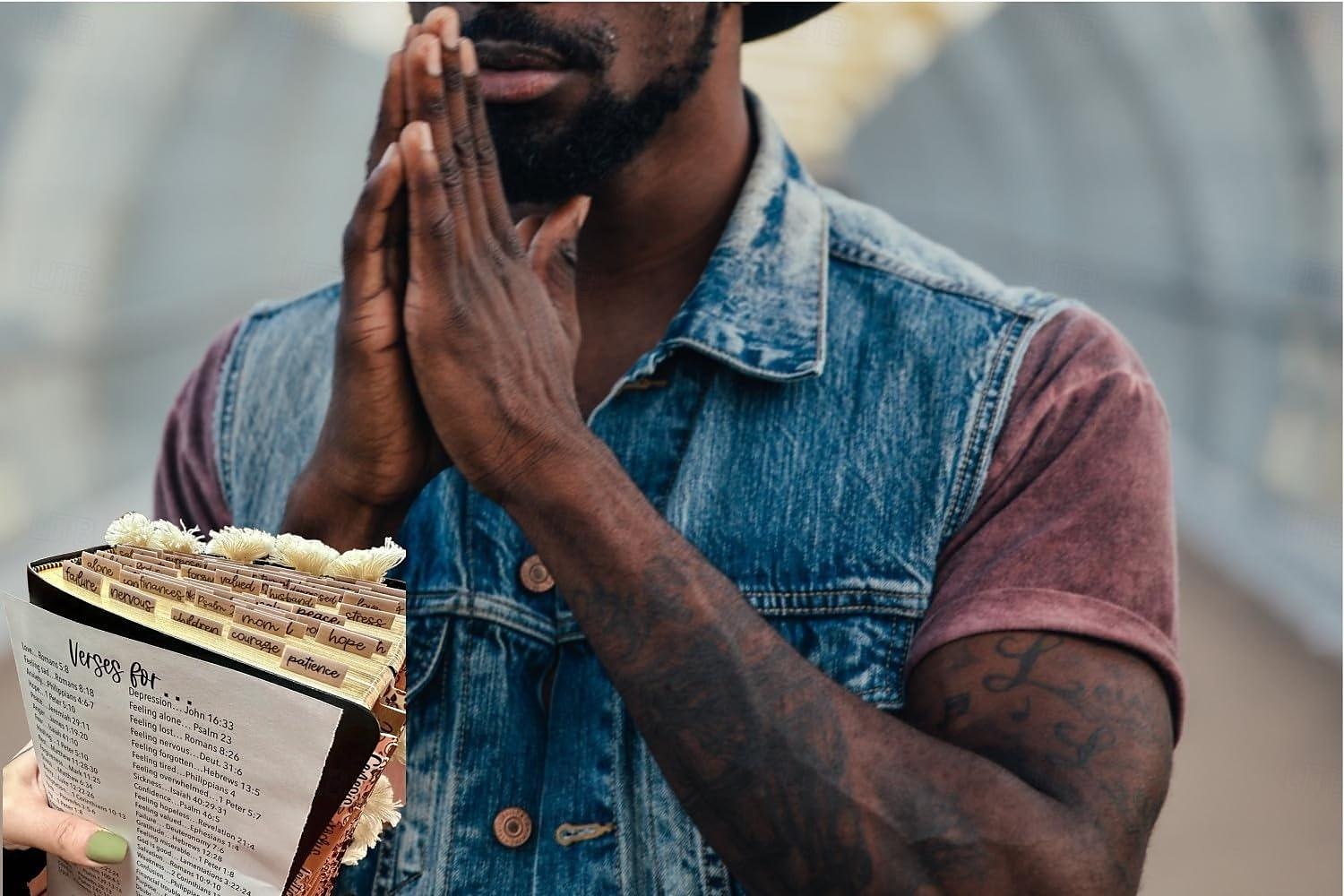 2025 Nové modlitební tabulky Bible - tabulky Bible pro ženy a muže indexové tabulky Bible pro čtení pomůcky pro studium Bible pro snadnou navigaci záložka Bible dárek pro křesťana 2026 - $12.49 –P4