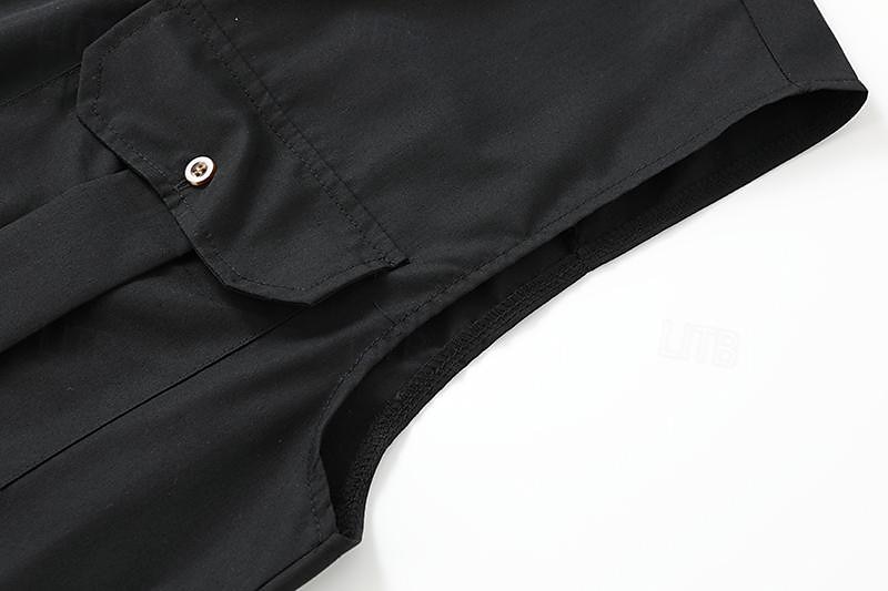 Herren Hemd Sommerhemd Freizeithemd Strandhemd Knopfhemd Schwarz Blau Purpur Grün Ärmellos Einfach Revers Urlaub Hawaiianisch Tasche Bekleidung Baumwolle Polyester Mode Lässig Bequem 2026 - $25.99 –P5