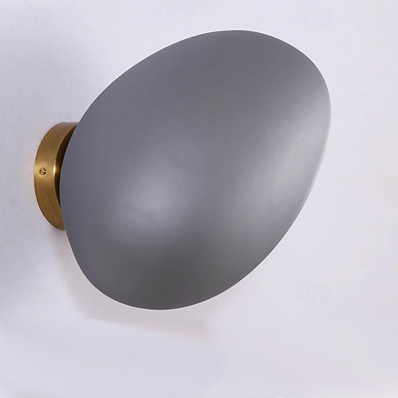 led nástěnné svítidla 7w severská nástěnná svítidla obývací pokoj designová lampa moderní sklo oblázkové nástěnné světlo dekorace ložnice osvětlení schodišťové světlo 85-265v 2025 - $124.99 –P9