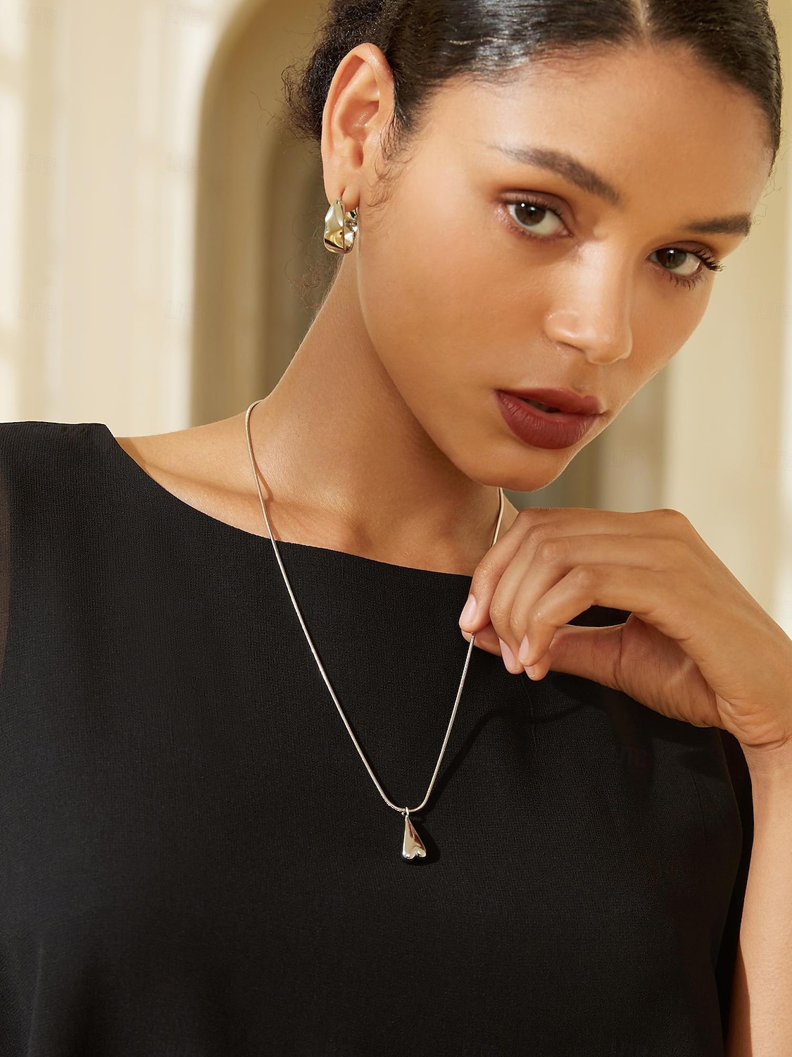 Women's Clasp, Toggles&Closures Pendant Necklace Brass Fashion Love Heart 2025 - $24.99 –P5