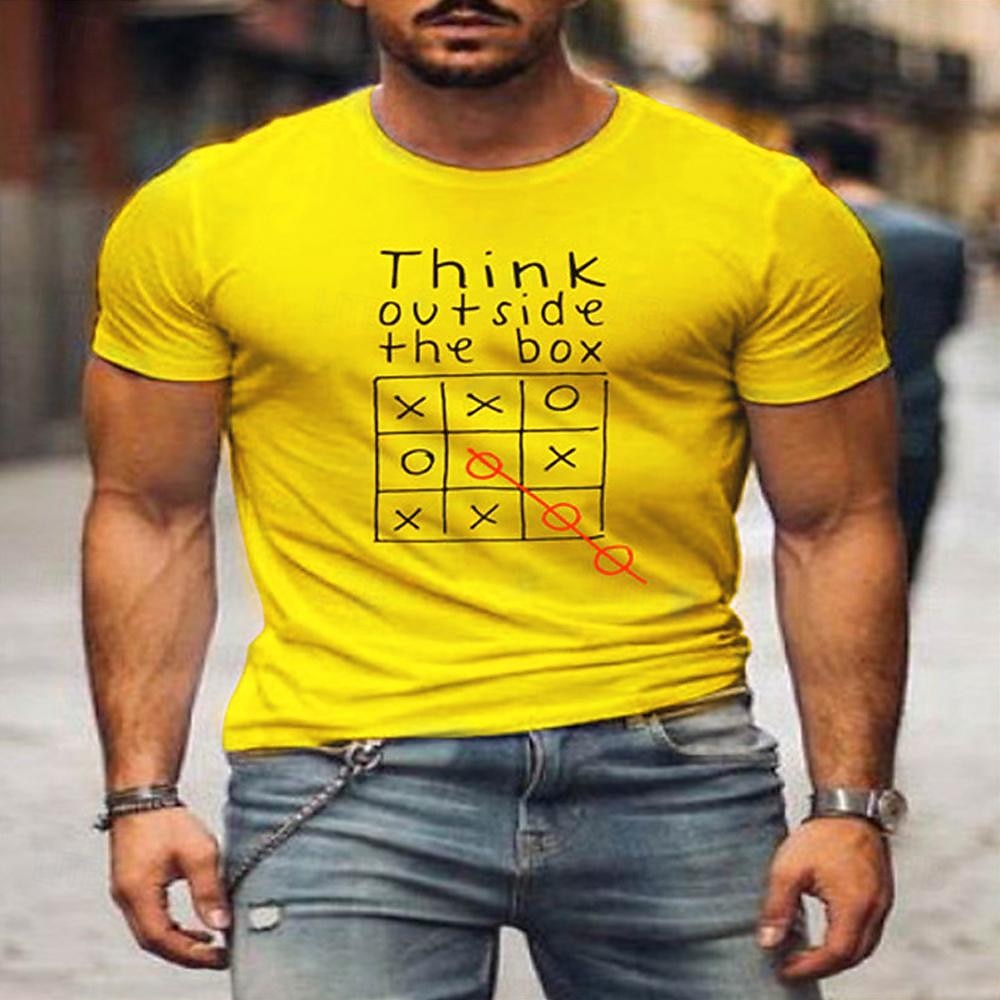 Homens Letra Camisa Social Camiseta Algodão Manga Curta Gráfico Camisa Preto / Vermelho Branco Vermelho Camiseta confortável Rua Esportes Roupas de estilistas de 2025 por $15.99 –P7