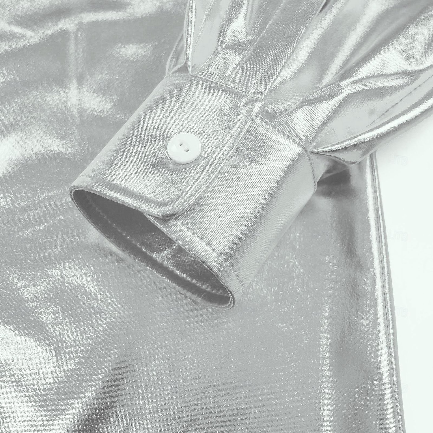 Fémes Retró 1970-es évek Felszerelések Ing Bell Bottom Pants Férfi Farsangi jelmez Mindszentek napja Farsang Álarcos mulatság Pride Parade Büszkeség hónapja Fancy Party Felnőttek Ing Nadrágok 2025 - $58.99 –P11