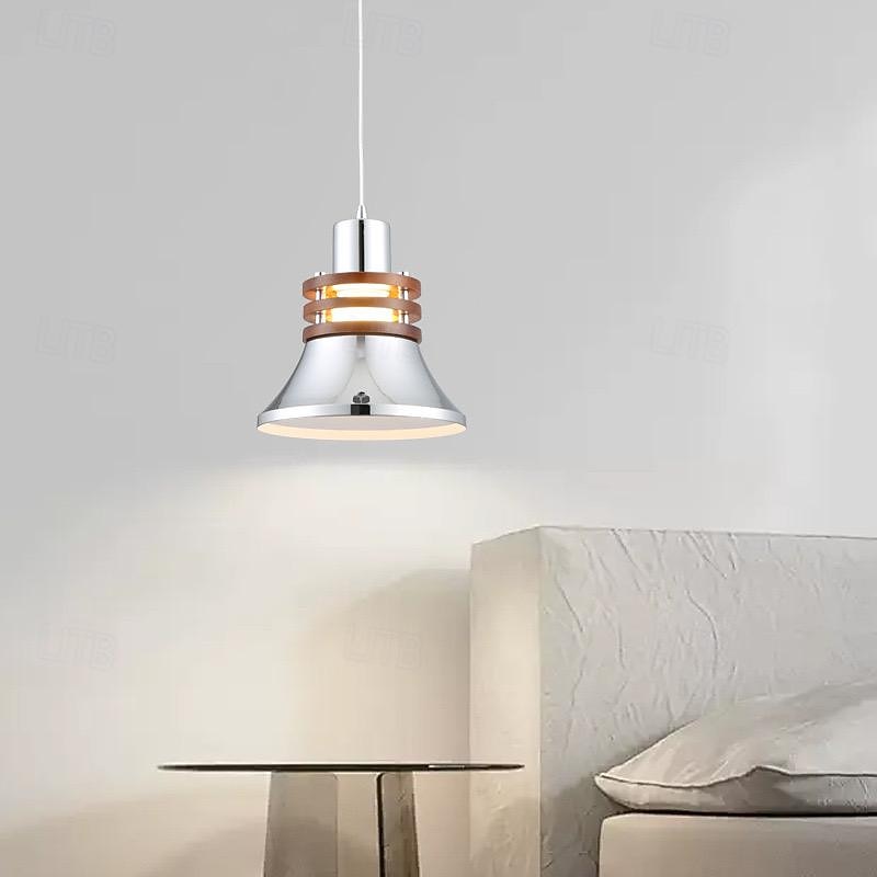LED Pendant Light Warm White 16/17cm 1-Light Industrial Metal Adjustable Ceiling Hanging Light Electroplated Modern Living Room Bedroom 110-240V 2026 - $249.99 –P3