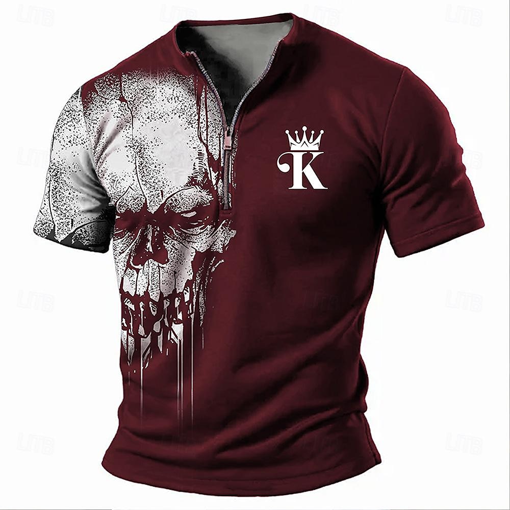 Bărbați Grafic Amuzant Față zâmbitoare Tricou Manșon scurt Tricou Tipărire 3D Cămașă Modă Designer Zilnic Negru Roșu-aprins Albastru piscină Primavara vara Îmbrăcăminte S M L XL XXL XXXL 2025 - $21.99 –P5