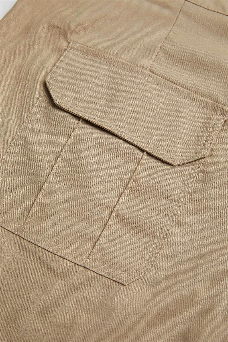 Homme Shorts cargo Shorts Shorts en Lin Shorts d'été Patchwork Avec Poches Bloc de Couleur Couleur Pleine Confort Respirant Court Occasionnel Quotidien Extérieur Mode Designer Vert Kaki Non Elastique de 2026 ? $25.99 –P12