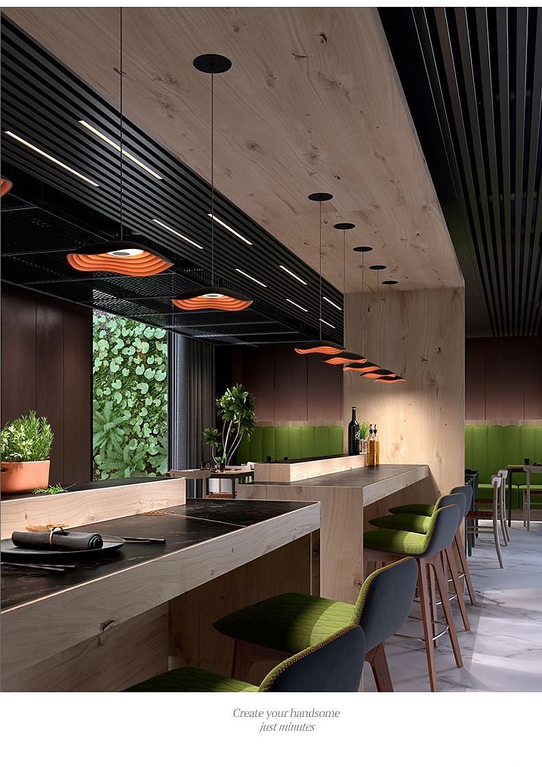 lampada a sospensione a led lavello 1 luce 40/60cm isola cucina moderna stile nordico 110-240v del 2025 a $399.99 –P6