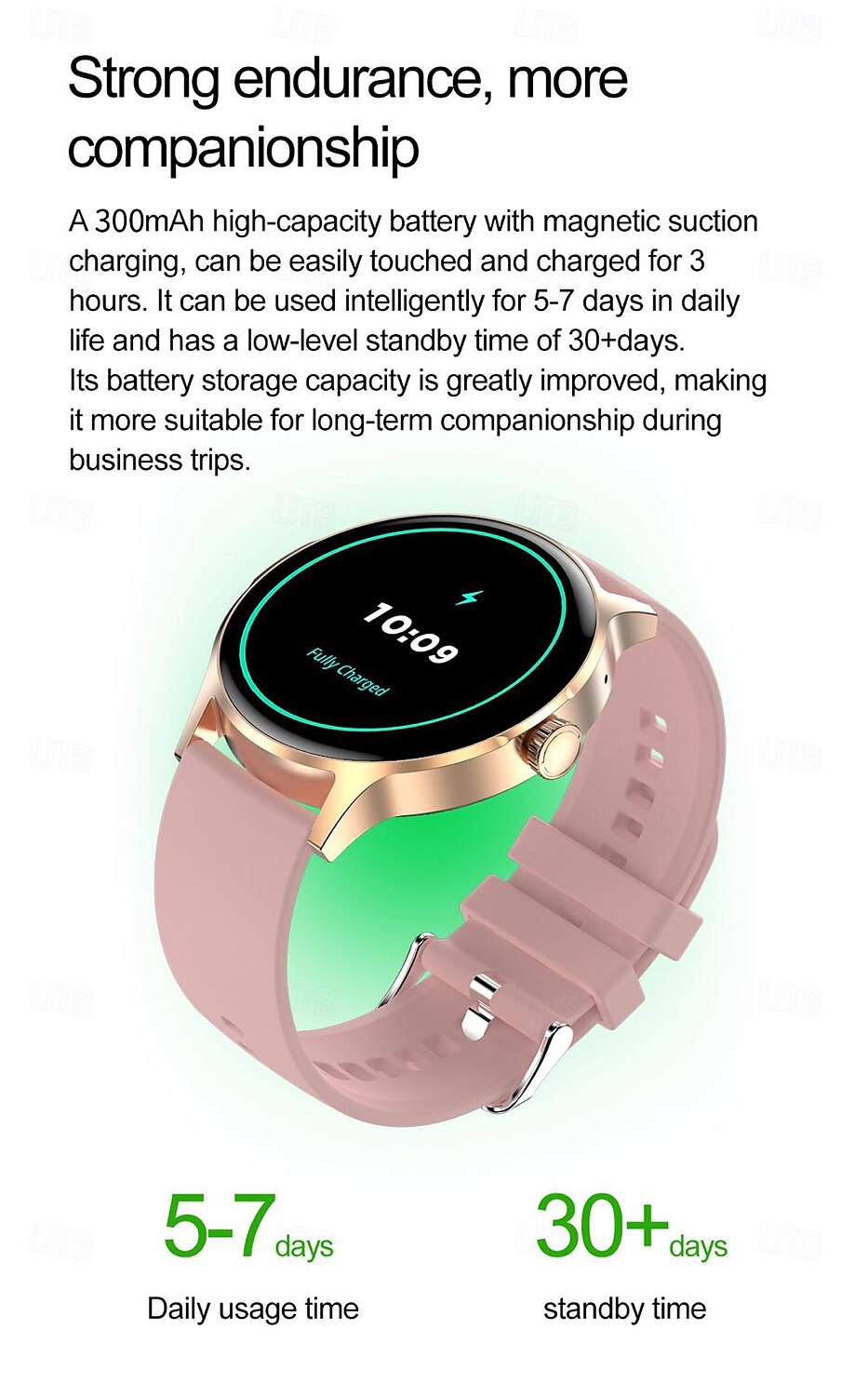 696 HK30 Inteligentny zegarek 1.43 in Inteligentny zegarek Bluetooth EKG + PPG Krokomierz Powiadamianie o połączeniu telefonicznym Kompatybilny z Android iOS Damskie Męskie Odbieranie bez użycia rąk 2025 - $47.99 –P18