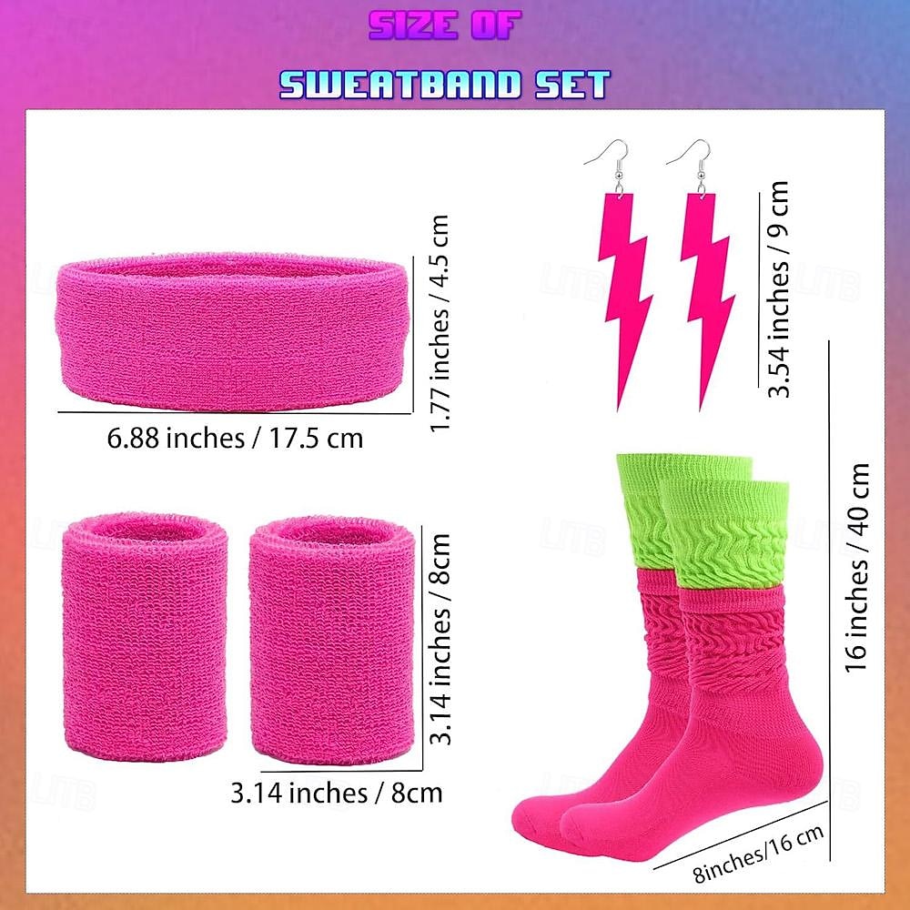 Retrò Vintage Disco Anni '80 Abiti Tutu Marsupio Regina Ragazza da festa degli anni '80 Costume Per donna Mascherata Addio al Nubilato Parata dell'Orgoglio Mese dell'orgoglio Adulti Braccialetto del 2026 a $20.99 –P5