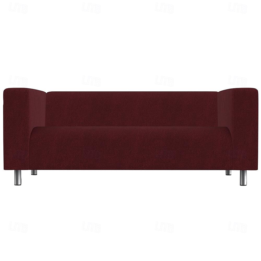 Copertura per divano 100% cotone borgogna coperture quilted in tinta unita del 2025 a $162.99 –P9