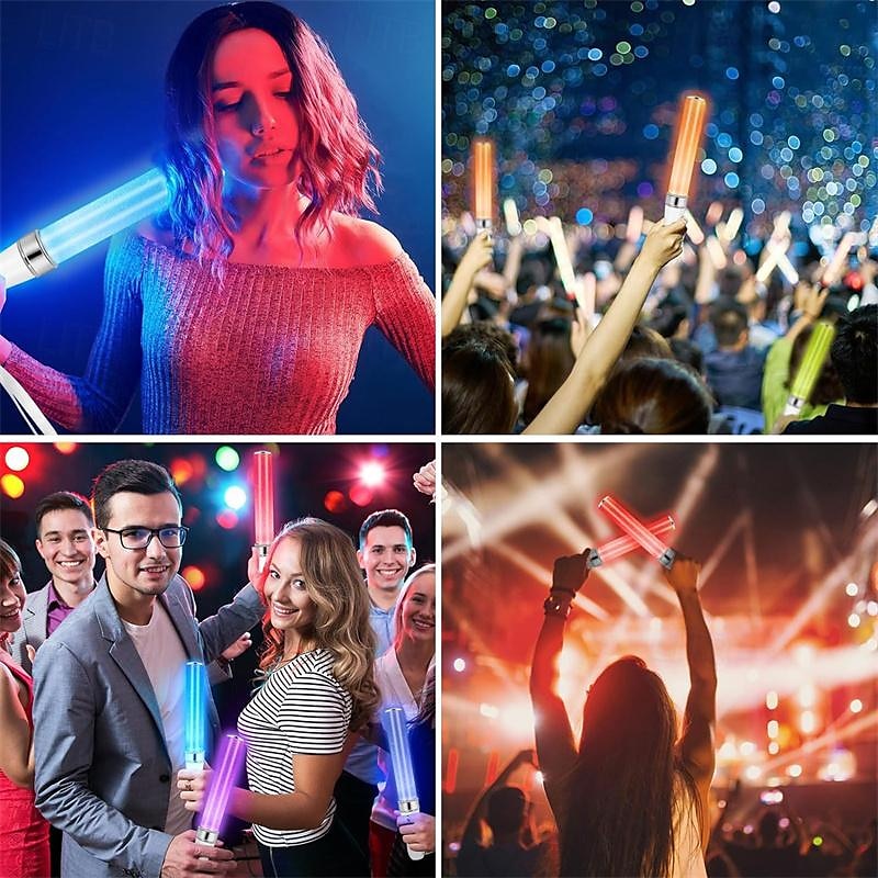 عصا دعم مروحة الحفلة الموسيقية، عصا مكالمات فلاش LED للشركة، عصا جو مسائية للمؤتمر السنوي للشركة 2025 - $31.99 –P7