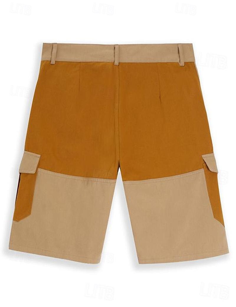 Per uomo Pantaloncini modello cargo Pantaloncini Collage Multi tasca Color Block Indossabile Breve Informale Giornaliero Per eventi Di tendenza Classico Nero Verde del 2025 a $26.99 –P2