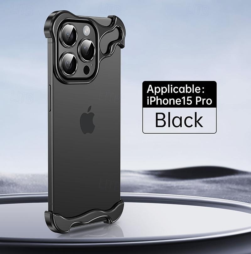 телефон Кейс для Назначение iPhone 17 Pro Max 17 Air 15 14 Pro Max Plus 13 12 11 Pro Max Безрамный чехол-бампер Съемный Защитная пленка для объектива камеры Защита от удара Покрытие Металл 2025 - $18.99 –P11