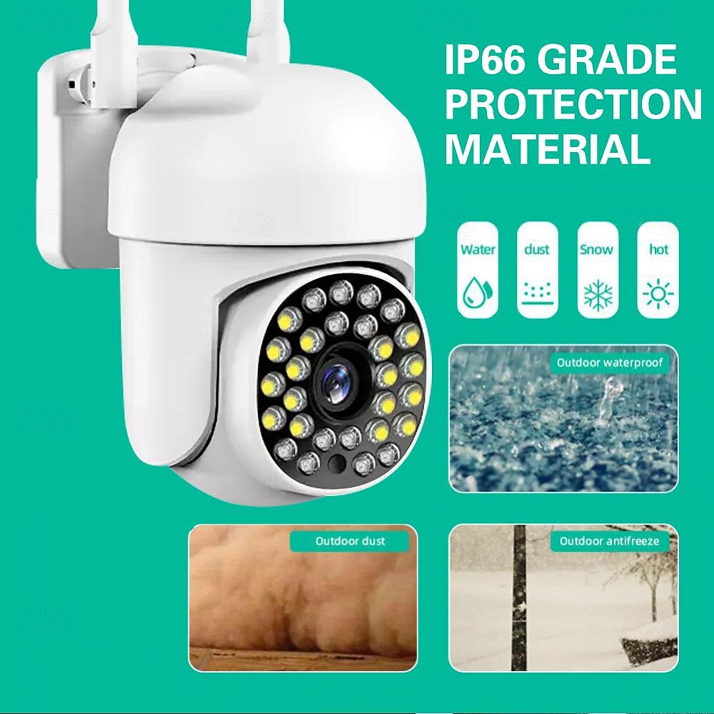 Wifi Survalance Camera Security Protection 1080P 360 Panorama Intelligent Night Vision Home Security Intercom Camcorder 2025 - $33.99 –P3