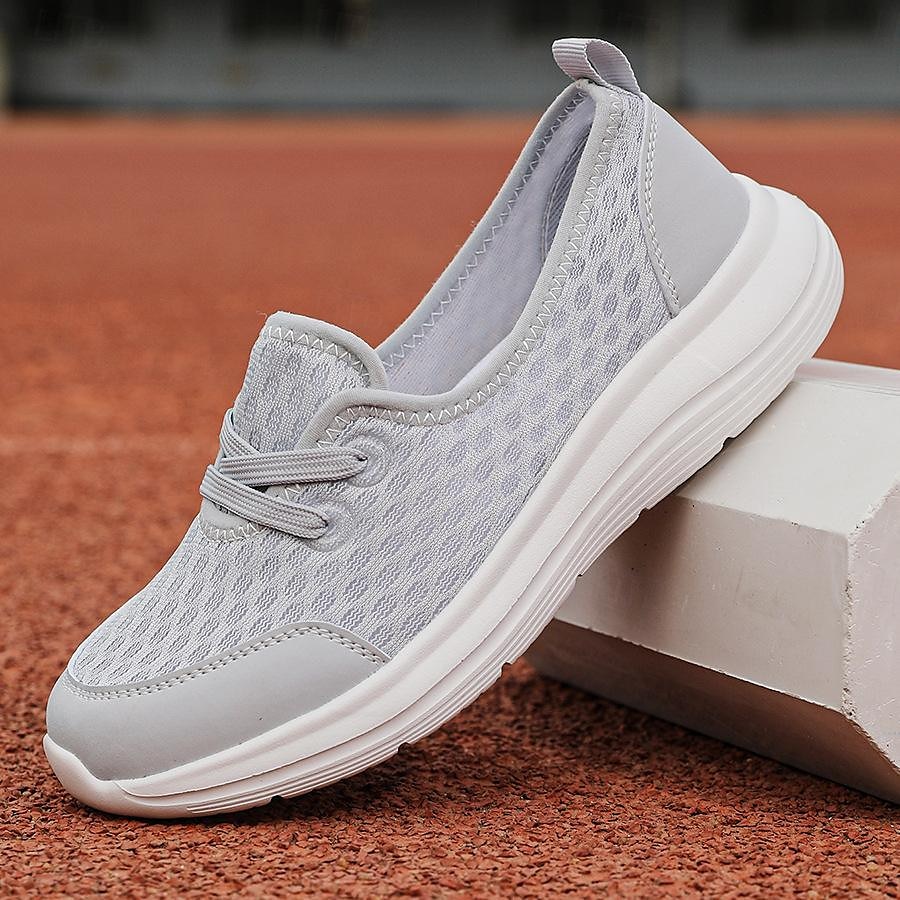 Leichte, atmungsaktive Wanderschuhe für Damen – Slip-On-Mesh-Sneaker zum Laufen und für die Freizeit 2025 - $26.99 –P20