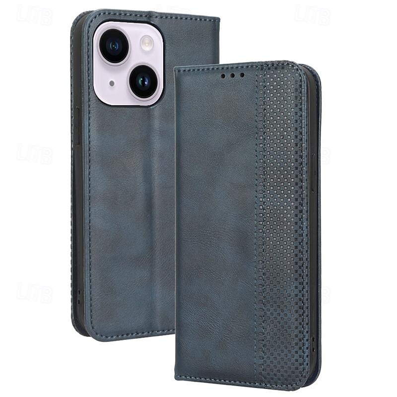هاتف غطاء من أجل iPhone 16 15 14 Pro Max Plus iPhone 13 12 11 Pro Max Mini حافظة بطاقة المحفظة مغناطيس مسند الدراجة فتحة لبطاقة مكتب  /  الأعمال TPU جلد PU 2025 - $14.99 –P10