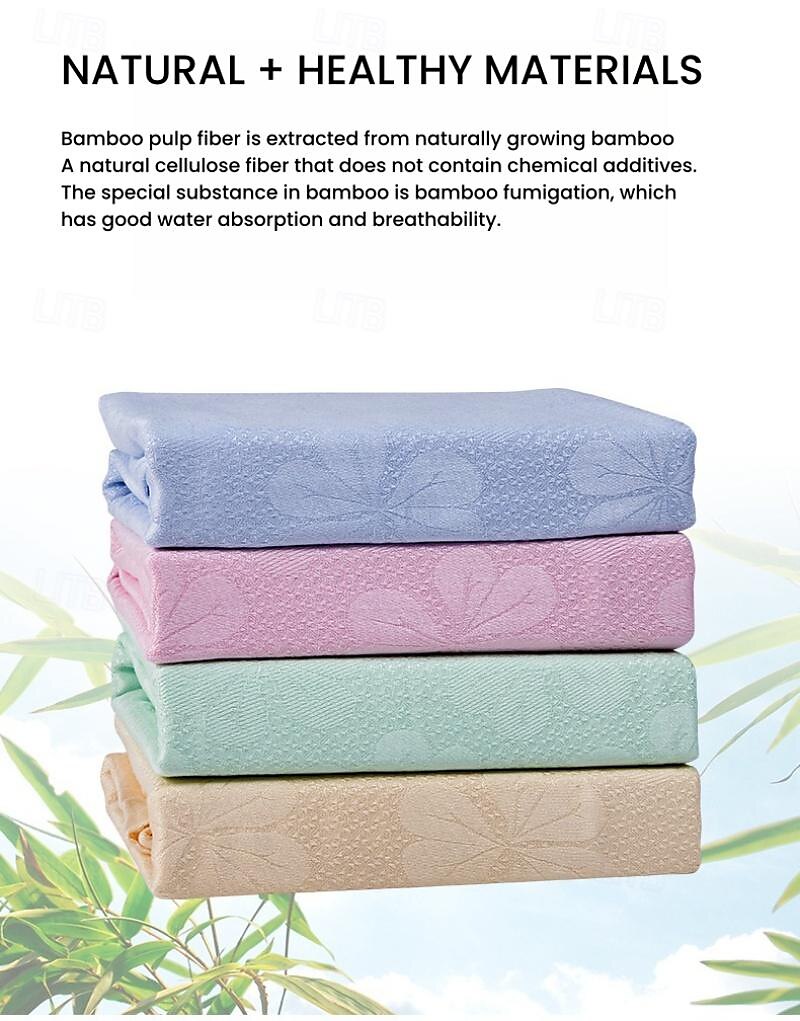 Cooling Comforter 100% Viscose Derived from Bamboo Cool Tech Breathable Cooling Blanket for Hot Sleepers Four Leaf Clover 2025 - $14.99 –P3