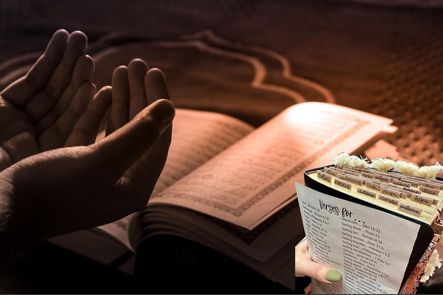 2025 Nové modlitební tabulky Bible - tabulky Bible pro ženy a muže indexové tabulky Bible pro čtení pomůcky pro studium Bible pro snadnou navigaci záložka Bible dárek pro křesťana 2026 - $12.49 –P6