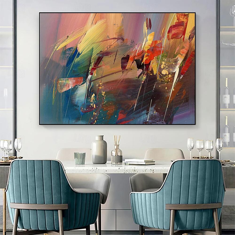Handmade Oil Painting Canvas Wall Art Decoration Modern Abstract for ...