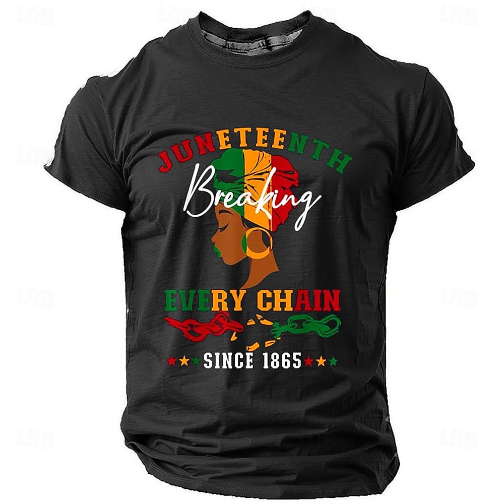 Herren Stammes Afrikanisches Muster T Shirt Kurzarm T-Shirt 3D-Druck Rundhalsausschnitt Hemd Sport Modisch Ethnisch Strasse Sports Outdoor Schwarz Blau Braun Sommer Frühling Bekleidung S M L XL XXL 2025 - $15.86 –P1