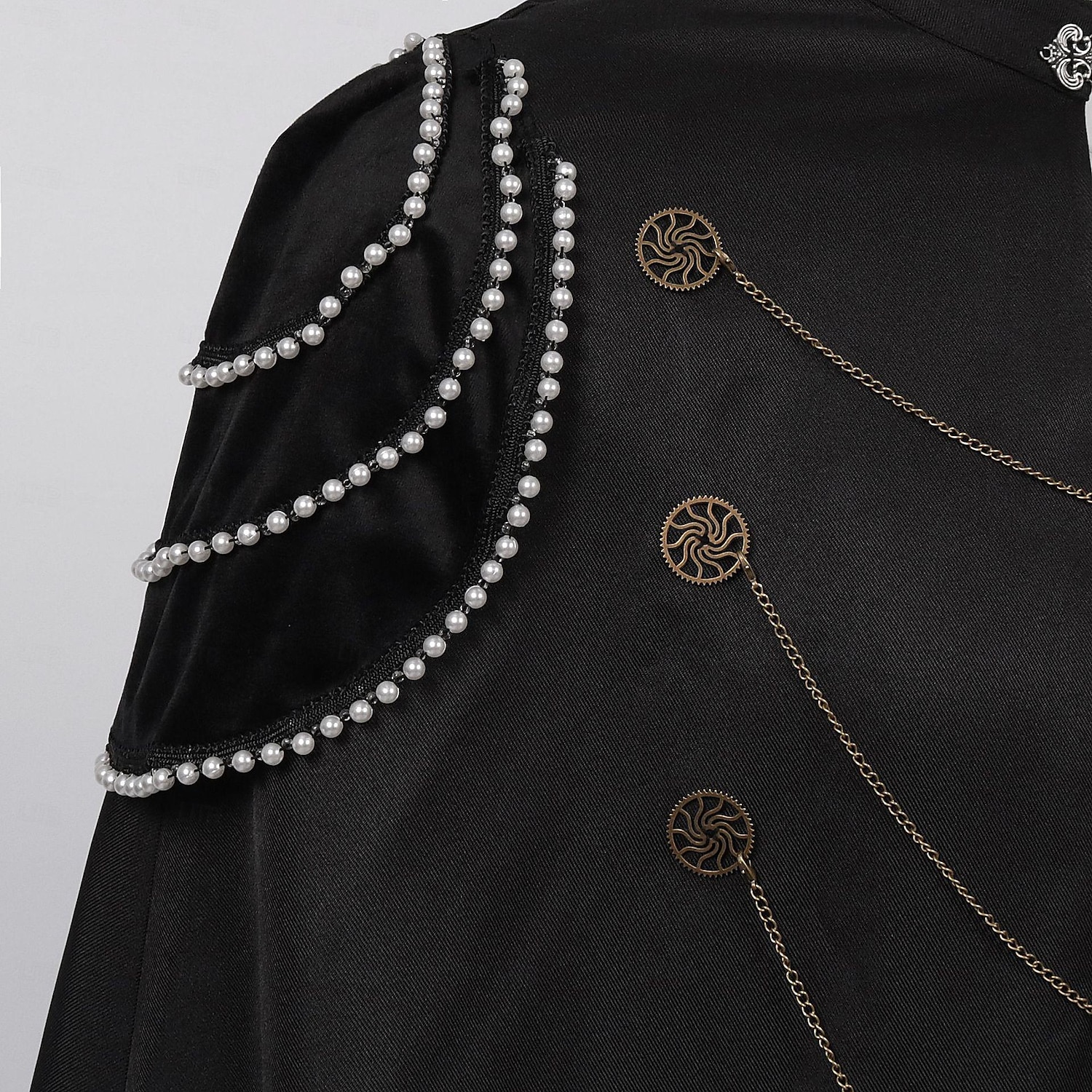 Retro Vintage Punk e gótico Medieval Traje Cosplay Capa Vampiros Vikings Fantasia Homens Real Steampunk Dia Das Bruxas Carnaval Baile de Máscaras Festa / Noite Adulto Capa de 2025 por $41.99 –P14