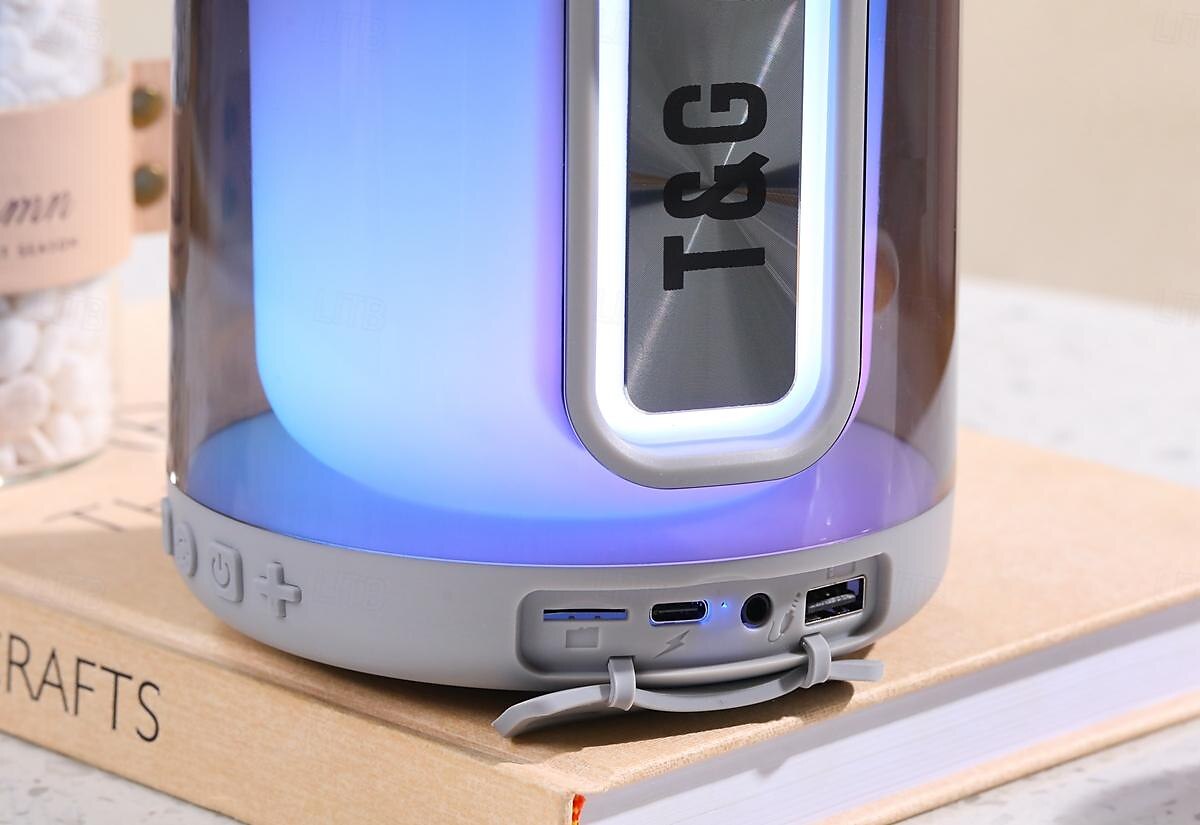 T&G TG376 Ηχείο Bluetooth Bluetooth Φωτιστικό LED Μίνι Στερεοφωνικός ήχος Ομιλητής Για PC Φορητός Υπολογιστής Κινητό Τηλέφωνο 2025 - $57.99 –P7