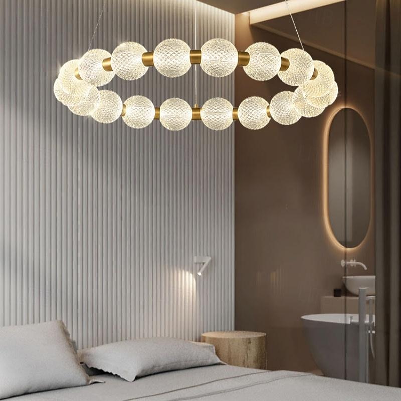 60 cm Single Design Pendant Light Metal Acrylic Electroplated Modern Nordic Style 110-120V 220-240V 2026 - $749.99 –P7