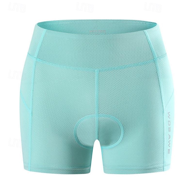 WOSAWE Dame Sykkelshorts Fôrede sykkelshorts Sykkel Shorts Fôrede shorts Slank Fasong sport Pustende Hurtigtørkende Høy Elastisitet Bekvem Svart Rosa Klær Sykkelklær 2025 - $31.99 –P16