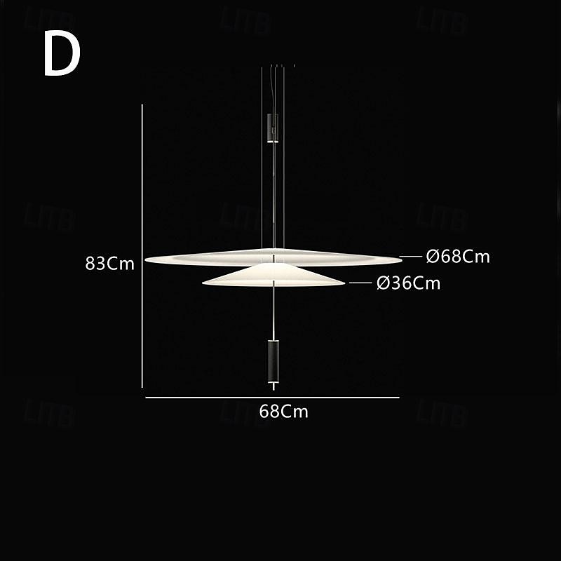 lampada a sospensione a led lampada a sospensione lampada in vetro acrilico metallo moderno lampadario a sospensione lampadari a soffitto camera da letto 85-265v del 2025 a €232.88 –P4