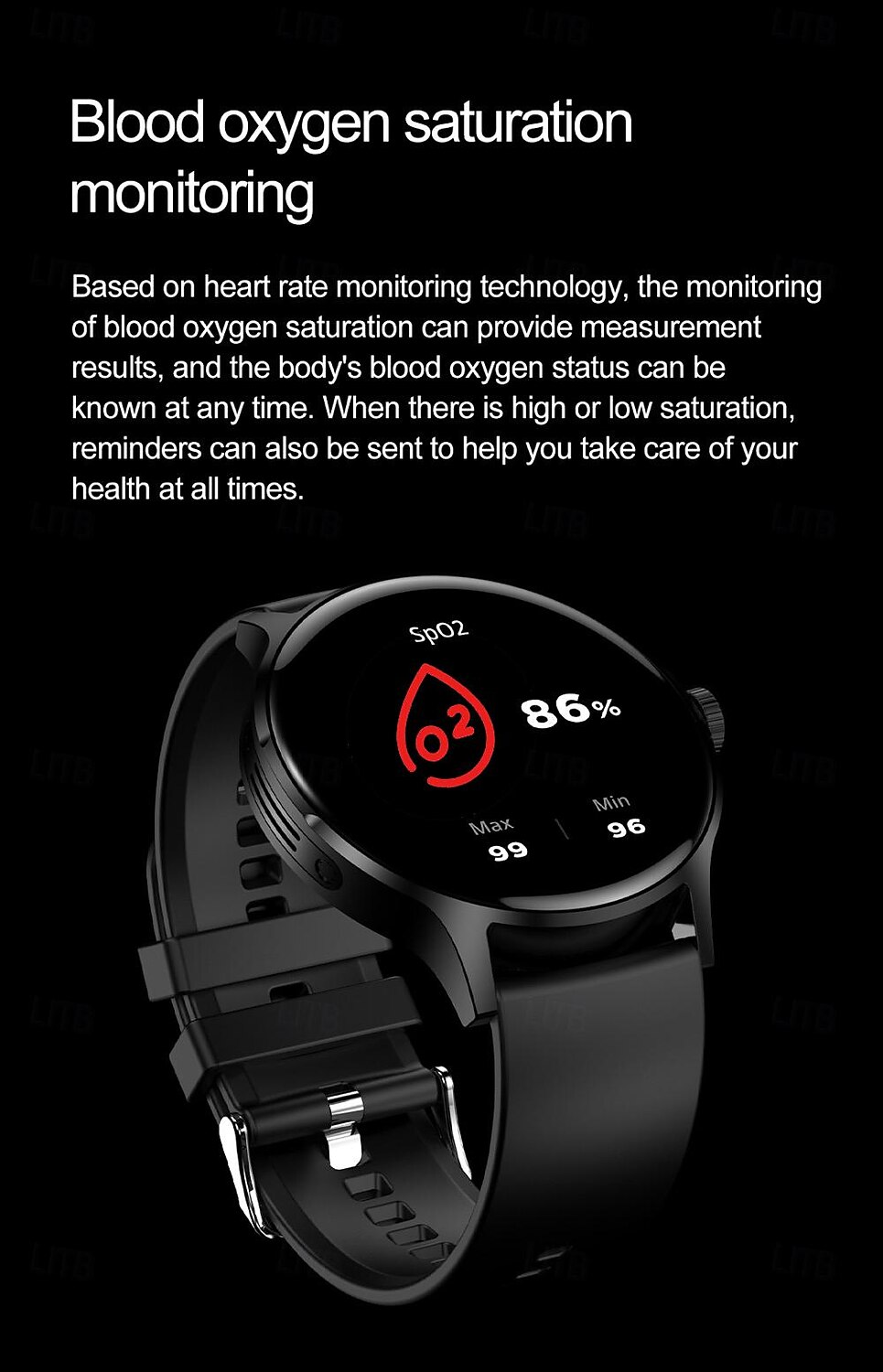 696 HK30 Inteligentny zegarek 1.43 in Inteligentny zegarek Bluetooth EKG + PPG Krokomierz Powiadamianie o połączeniu telefonicznym Kompatybilny z Android iOS Damskie Męskie Odbieranie bez użycia rąk 2025 - $47.99 –P11