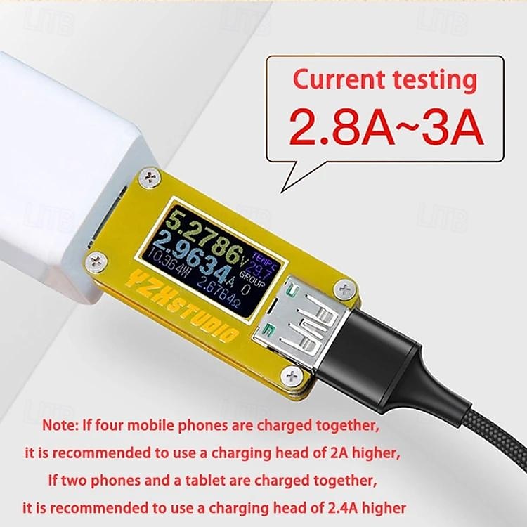 4 In 1 USB Cable For iPhone 3 In 1 USB A To Micro USB/Type C/8 Pin Charger Cable 3A Fast Charging Cabl For Huawei Samsung Xiaomi 2025 - $12.99 –P4
