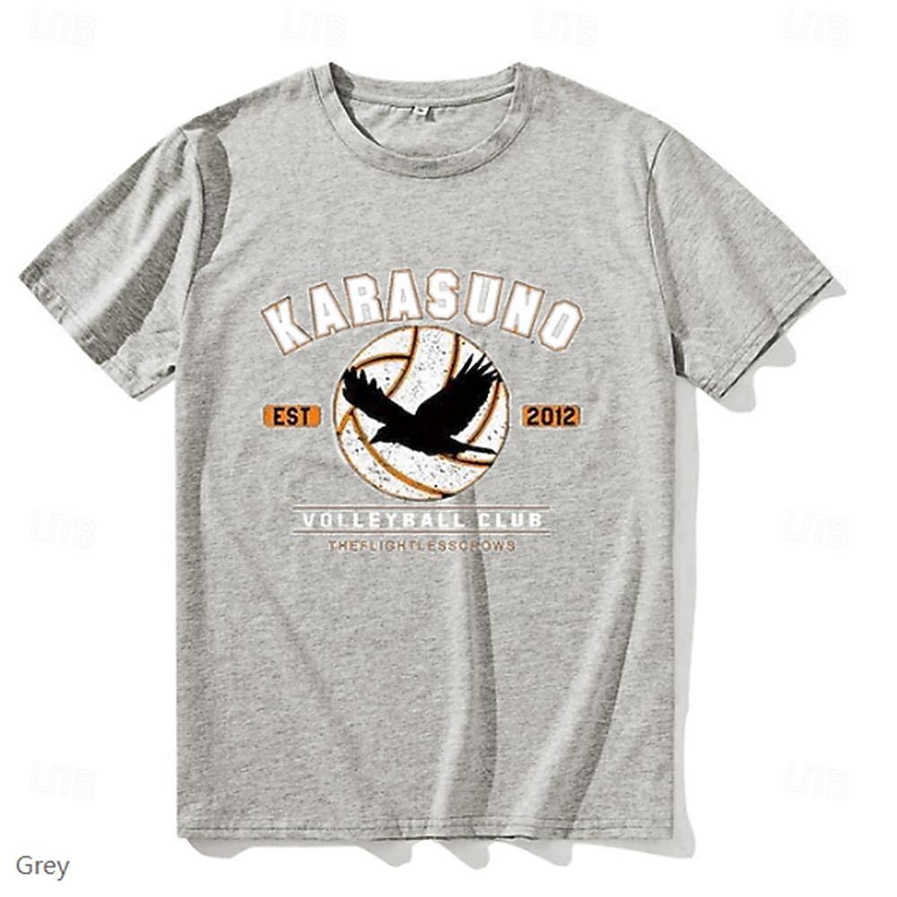 Haikyuu Karasuno High Costum Cosplay Tricou Anime Imprimeu Grafic Imprimare Harajuku Grafică Pentru Bărbați Pentru femei Adulți Înapoi la Școală 2025 - $21.99 –P8