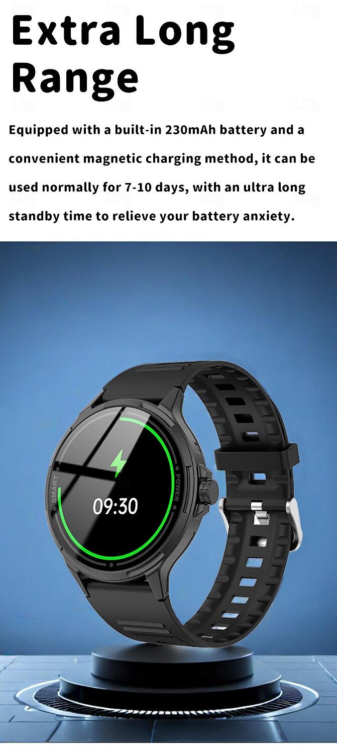 696 Y25 Εξυπνο ρολόι 1.9 inch Έξυπνο ρολόι Bluetooth ΗΚΓ + PPG Βηματόμετρο Υπενθύμιση Κλήσης Συμβατό με Android iOS Γυναικεία Άντρες Κλήσεις Hands-Free Υπενθύμιση Μηνύματος IP 67 Θήκη ρολογιού 48mm 2025 - $44.99 –P14
