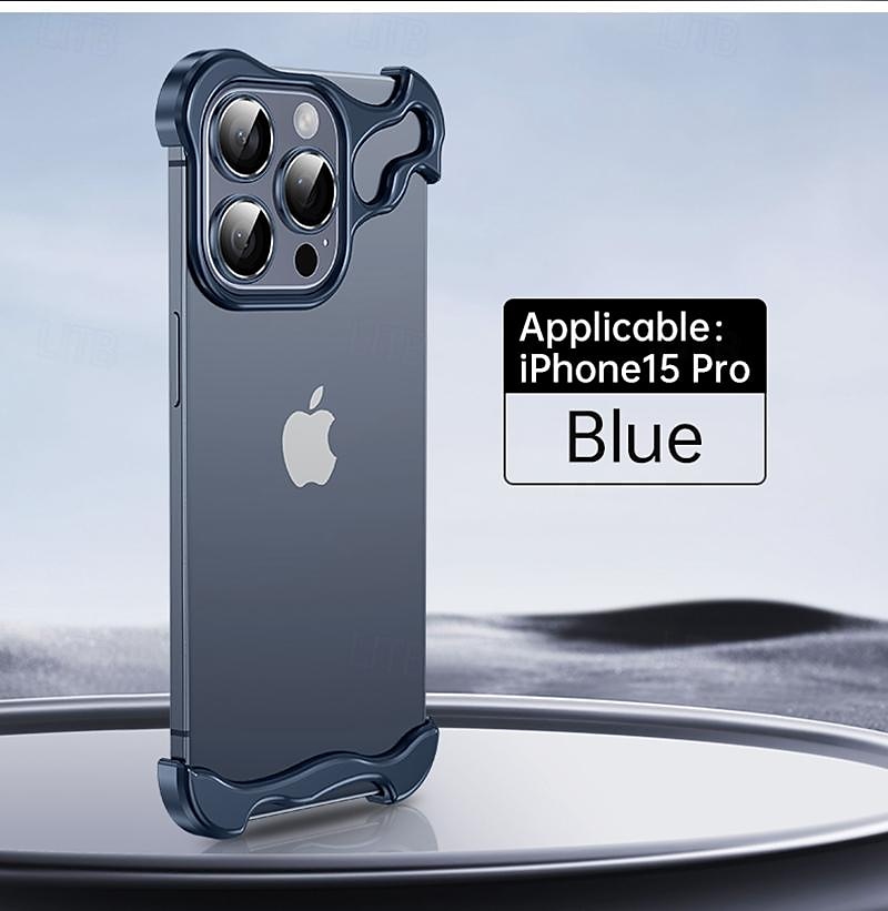 телефон Кейс для Назначение iPhone 17 Pro Max 17 Air 15 14 Pro Max Plus 13 12 11 Pro Max Безрамный чехол-бампер Съемный Защитная пленка для объектива камеры Защита от удара Покрытие Металл 2025 - $18.99 –P13