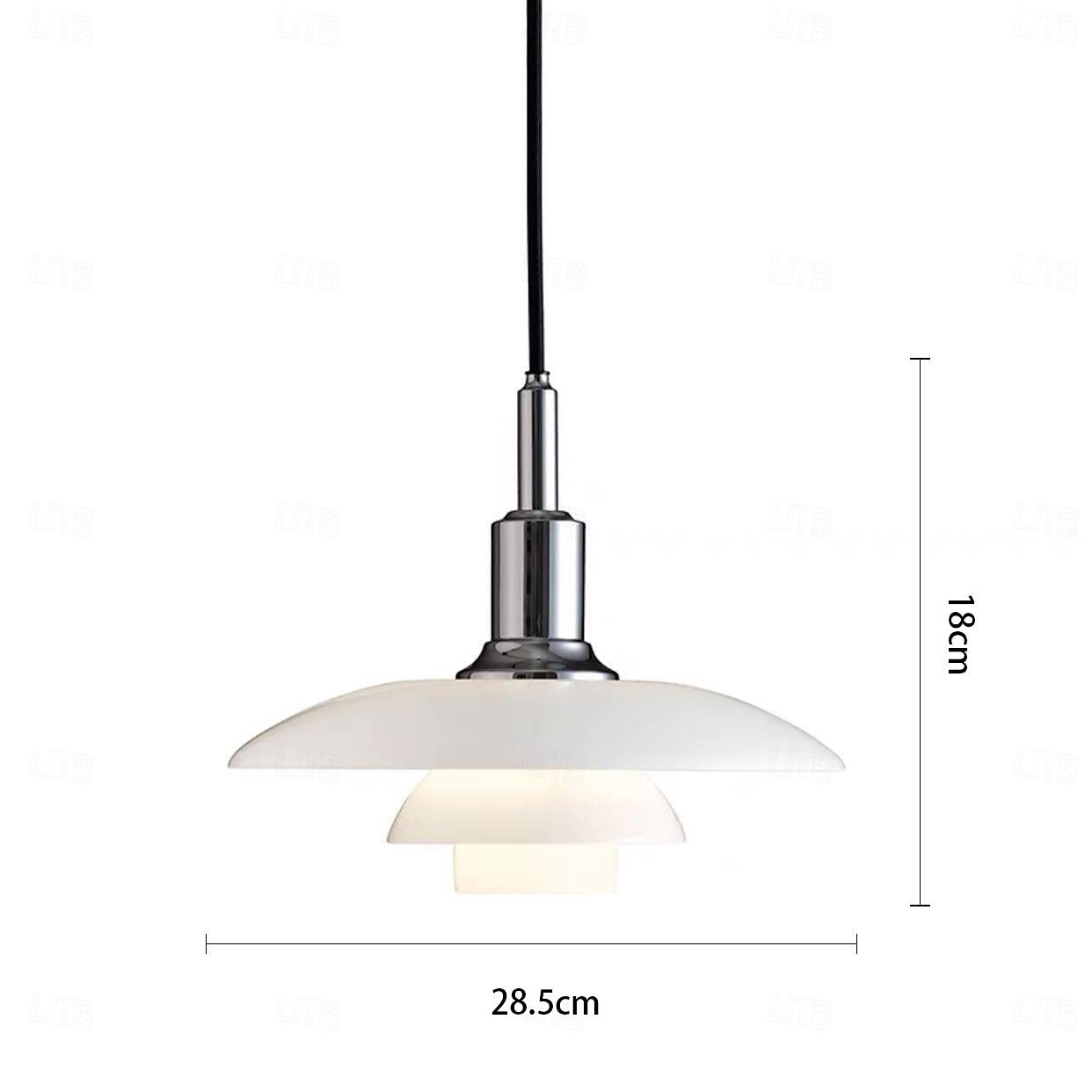 lampada a sospensione a led isola della cucina lampada a sospensione 1 luce 28,5 cm design singolo e27 finiture verniciate in metallo moderno camera da letto in stile nordico caffè 110-240v del 2025 a $229.99 –P5