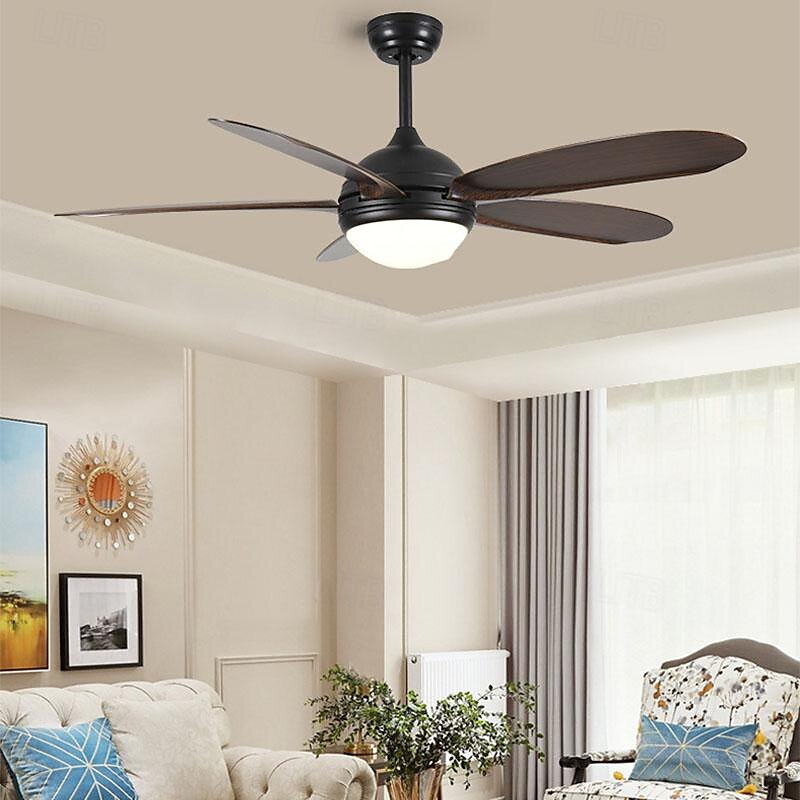 Ceiling Fan with Light App & Remote Control 105/130cm Dimmable 6 Wind Speeds Modern Ceiling Fan for Bedroom, Living Room, Small Room 110-240V 2025 - $403.19 –P7
