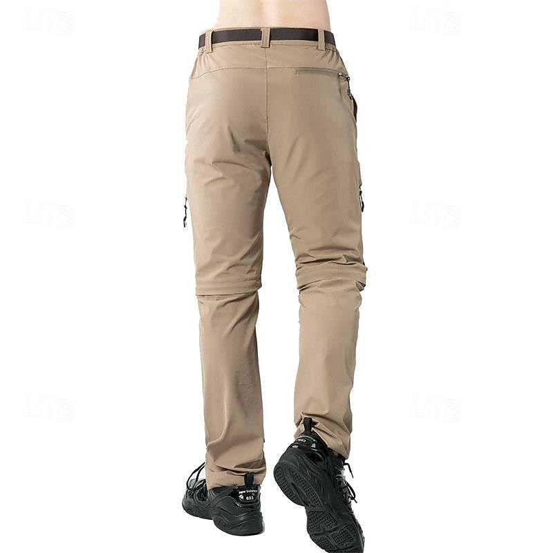 Voor heren Cargohosen Wandelbroek Tactische broek Militair Buiten Normale pasvorm waterdicht Ademend Sneldrogend Broeken / Regenbroek / Overbroek Afneembaar ontwerp Zwart Leger Groen Jagen Klimmen 2025 - $38.99 –P8