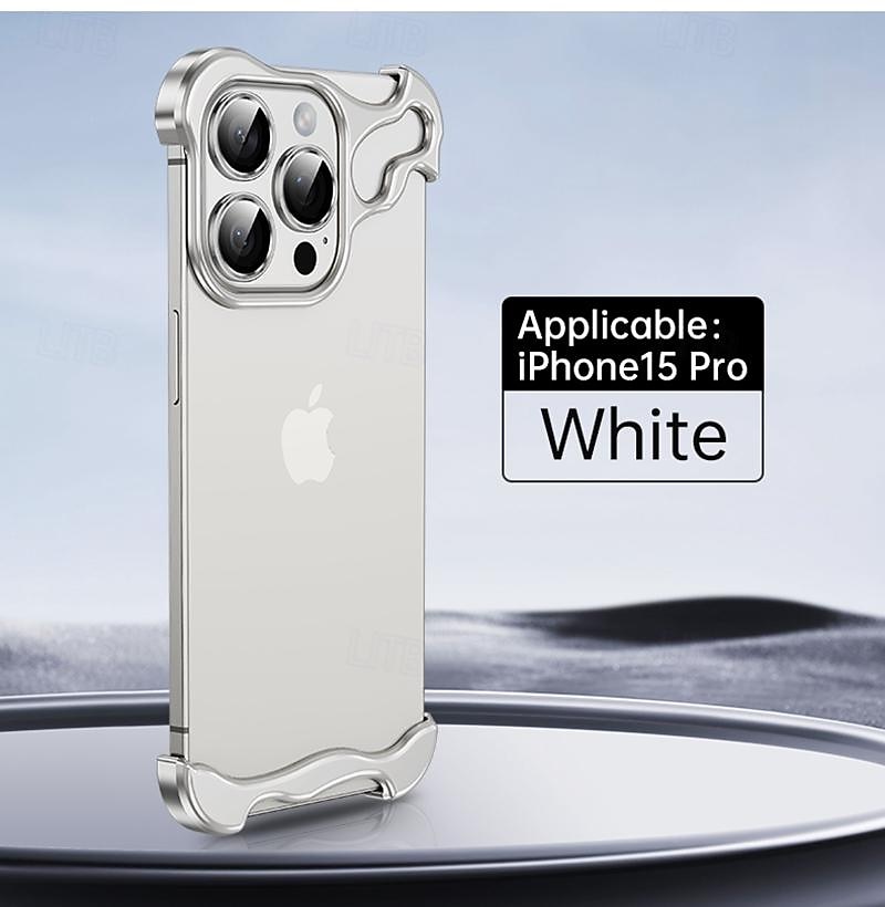 телефон Кейс для Назначение iPhone 17 Pro Max 17 Air 15 14 Pro Max Plus 13 12 11 Pro Max Безрамный чехол-бампер Съемный Защитная пленка для объектива камеры Защита от удара Покрытие Металл 2025 - $18.99 –P14