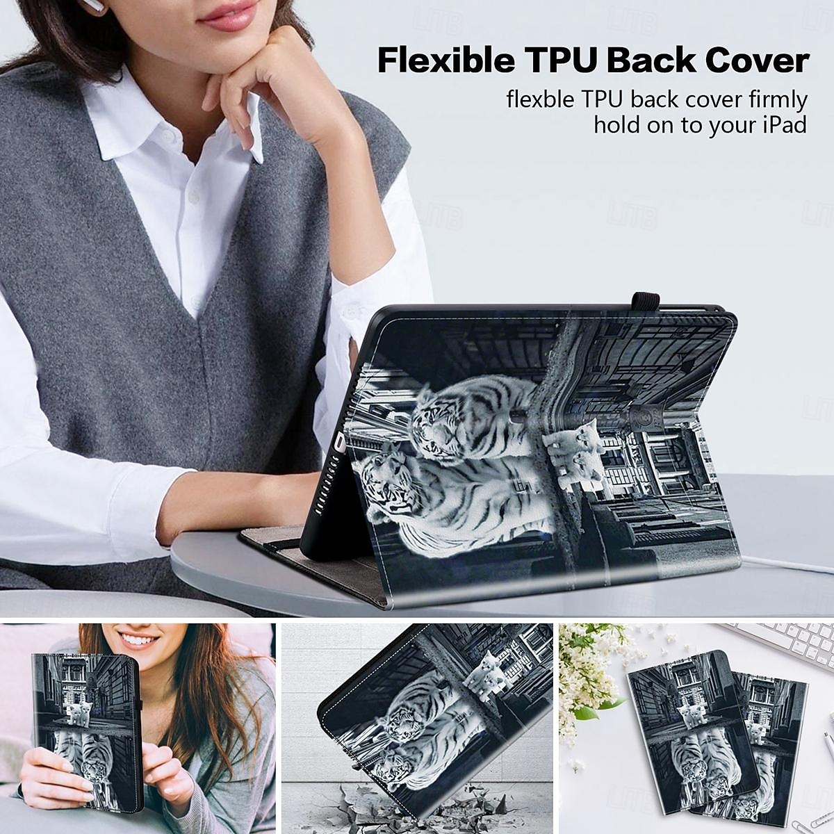 Tablet Case Cover For Apple iPad 10th 10.9'' ipad 9th 8th 7th Generation 10.2 inch iPad Air 3rd 10.5'' iPad Pro 4th 12.9'' iPad mini 6th 8.3" iPad mini 5th 4th 3rd 2nd 1st 7.9'' iPad Pro 4th 3rd 2nd 2025 - $21.99 –P8