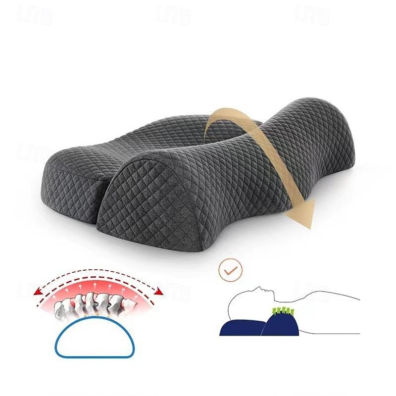 Cervical Pillow for Neck Pain Relief, Hollow Design Odorless Memory Foam Pillows, Contour Support for Side Back Sleepers 2025 - $20.99 –P2