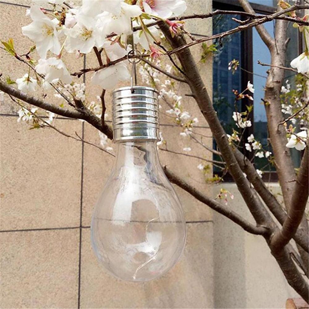 przenośne żarówki słoneczne na zewnątrz wodoodporny ogród kemping wisząca lampa led żarówka kula wiszące światła do domu podwórko świąteczne dekoracje świąteczne 2025 - $11.49 –P3