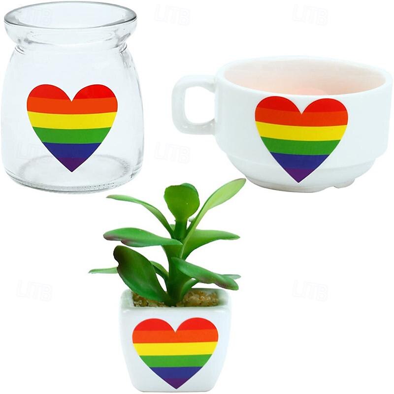 adesivo del mese dell'orgoglio di San Valentino da 1 pollice-2,5 cm 1,5 pollici-3,8 cm del 2025 a $11.99 -P4